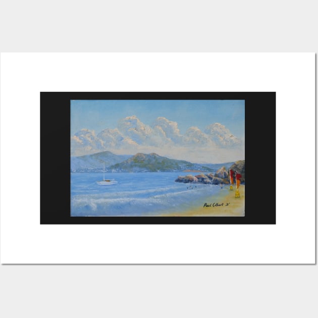 Townsville from Picnic Bay - Oil Wall Art by pops